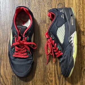 USED Jordan x Clot 5 lows in fair condition size 8.5